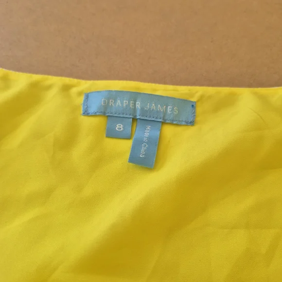 Draper James Sunny Yellow Floral Midi Dress - Picture 7 of 8